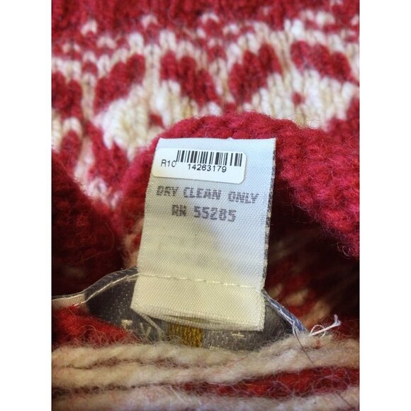 Vintage Express Tricot Women's Wool Knit Tunic Sweater Pullover Chunky size S - Picture 7 of 7